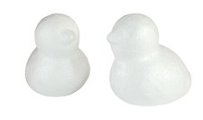 Poussins en polystyrène (6 pièces) Pâques créatifs décoration peinture diy 