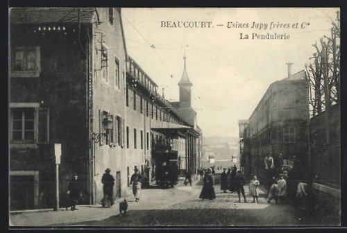 Cpa beaucourt usines japy - cpa,