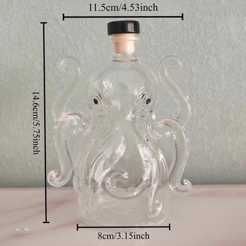 Carafe whisky pieuvre 320 - pieuvre,
