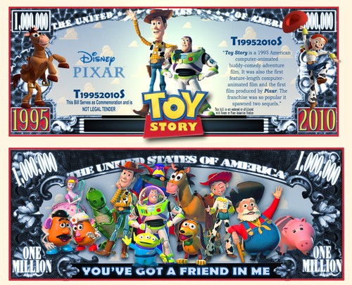 Toy story billet million - story,