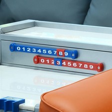 Lot de 2 tableaux de bord pour baby-foot et billard