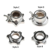 Écrou de Haltère avec Collier Spinlock pour Barre de Poids et Vis de Serrage