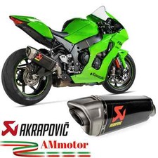 Akrapovic Kawasaki ZX-10R 2022 Pot D Echappement Moto Silencieux Exhaust Carbone