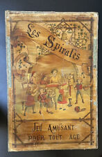 PLV publicité XIX ème 'Les Spirales Jeu Amusant Pour Tout âge '