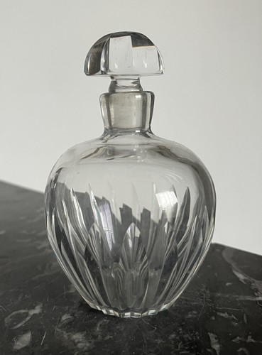 Flacon cristal taillé - en, de