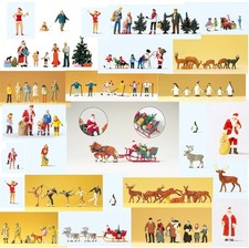 Ensemble De Figurines De Noël
