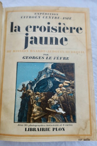 Croisière jaune expédition - jaune.,