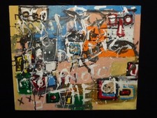 Tableau HST de Benjamin SPARK 1969 signé 2004