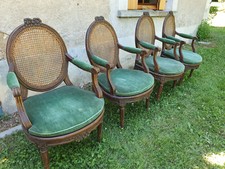 Suite de 4 fauteuils à