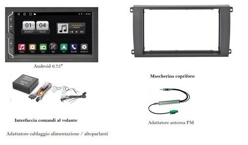 Médiastation pour porsche - pour,