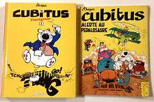 2 BD CUBITUS L'intégrale 1 + Alerte au pédalosaure 1977 Dupa