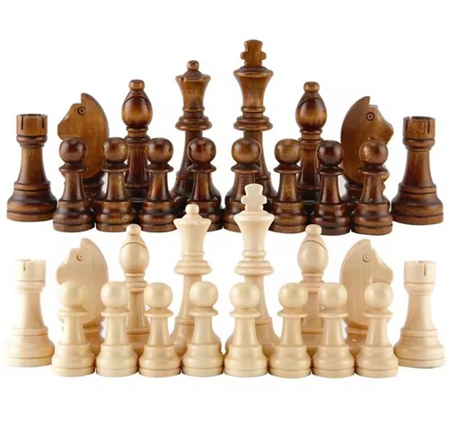 Pions jeu échec en bois - jeu,
