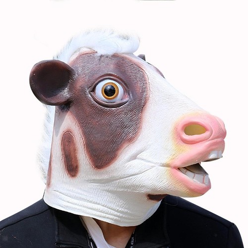Masque vache halloween - vache, d'halloween