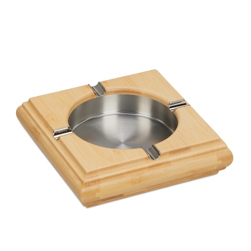 Cendrier table bambou - table,