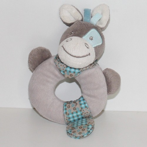 Doudou hochet cheval nattou - hochet,