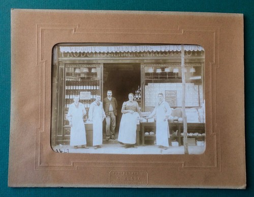 Old photo paris - old, showcase