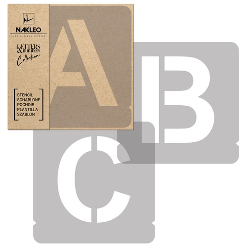 Pochoirs lettres chiffres - chiffres, /