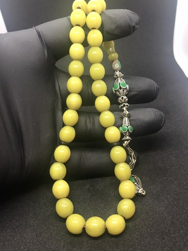 Amber misbaha tasbih prayer - amber,