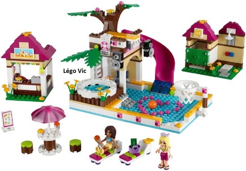 Lego 41008 friends - friends, heartlake