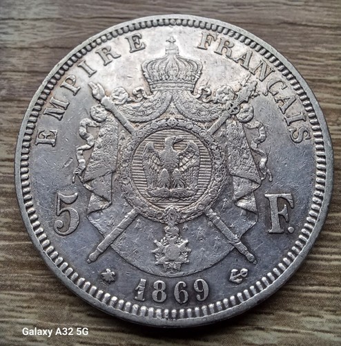 Pièce francs napoléon iii - francs,