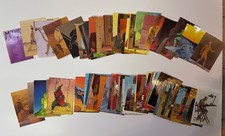 MOEBIUS LOT 90 COLLECTOR CARDS PARFAIT ETAT SERIE COMPLETE + LISTE TRADING IMG