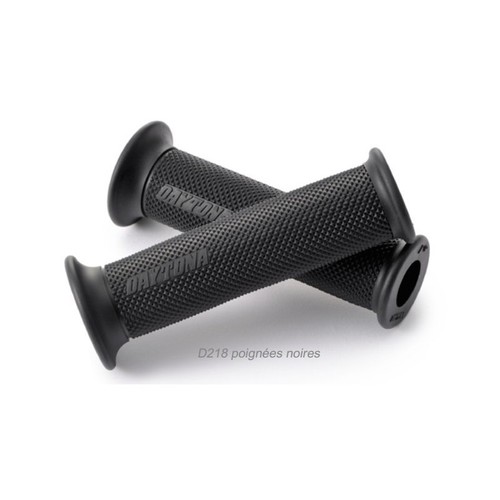 Poignées moto daytona - poignées, noires