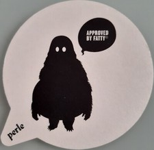 sous bock bière brasserie PERLE - APPROVED BY FATTY