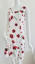 Robe Moschino denim floral
