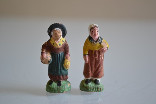 Lot anciens santons noël - anciens,