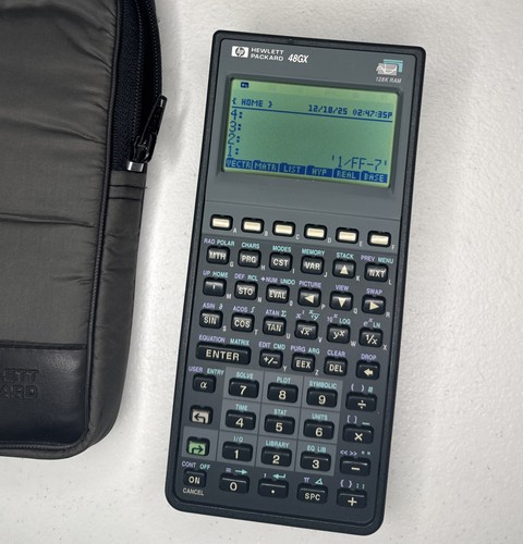 Hewlett packard 48gx - packard, hp