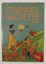 Blanche Neige Catalogue Hachette Etrennes Ed. Hachette 1939 TBE