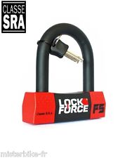 Antivol U LockForce F5  85x100 Homologué SRA Moto scooter Quad Remorque SRA