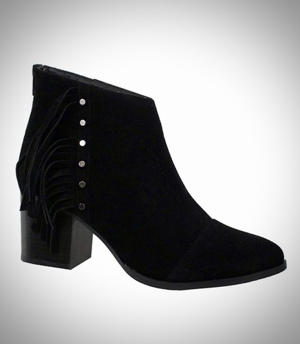 Yoki black chelsey - black, women’s