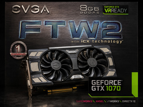 Evga geforce gtx 1070 ftw2 - evga,