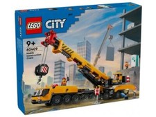 Lego City 60409 Grue de chantier mobile Jaune - Engin construction, Travaux