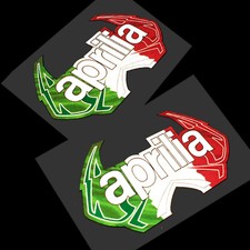 Aprilia Italien Lion Décalques Stickers Graphique Moto 2PCS Petit Réfléchissant