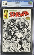 Spawn #222 Rare Sketch Variant 1:25 CGC 9.8 2012 Image Comics
