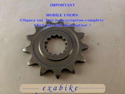 Pignon sortie boite pour - de,