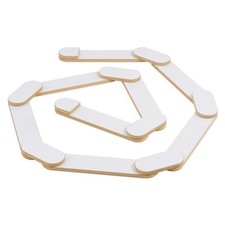 Montessori Poutre d'Équilibre en Bois pour Enfants MISIOO 4m 18 Éléments