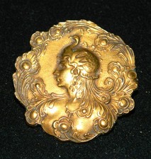 superbe broche art nouveau fin