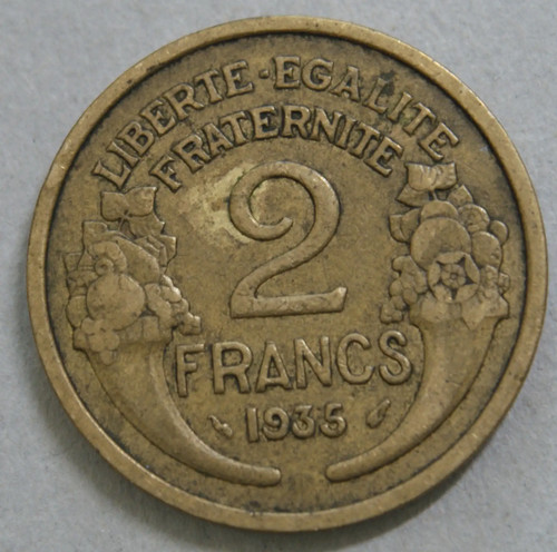 France 2 francs 1935 - (fr1),