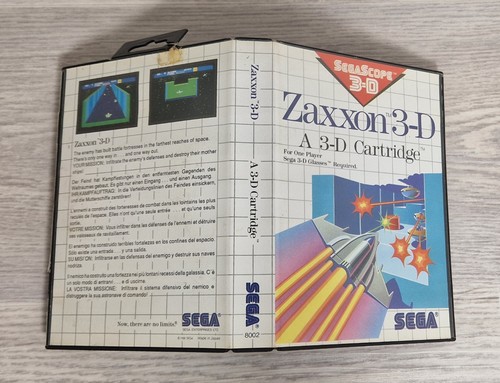 Zaxxon sega master - zaxxon,