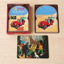 Puzzle vintage Tintin au pays