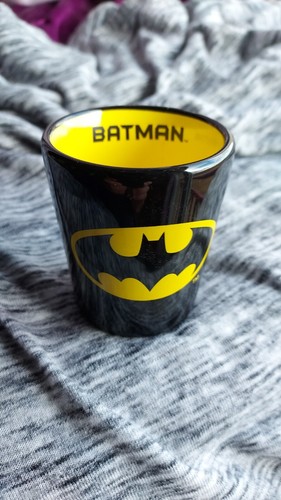 Verre shot glass batman noir - verre,
