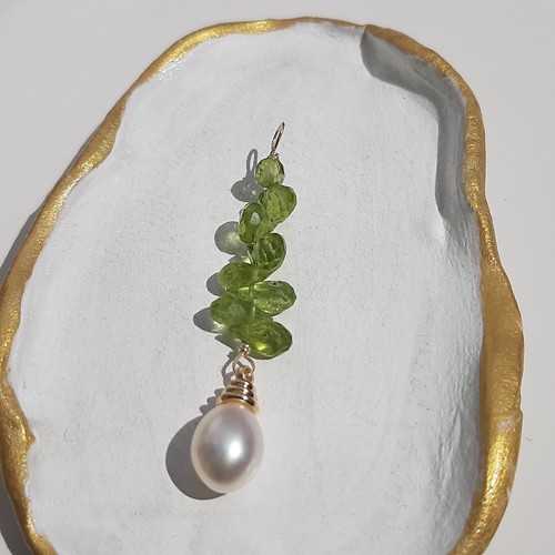 Pendentif perle culture - de,
