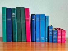 lot vrac 14 albums classeurs timbres pour fdc´s enveloppes premier jour