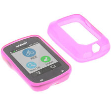 Trousse Pour Garmin Edge 820 Protection Housse Silicone Caoutchouc Étui GPS Rose