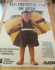 AFFICHE METRO PARIS RATP BD