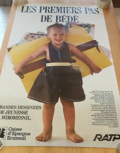 Affiche metro paris ratp - metro, bd