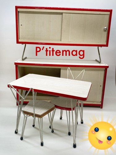 Lot buffet table chaises - lot, 2